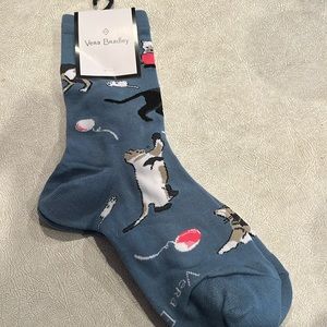 Vera Bradley cat socks brand new